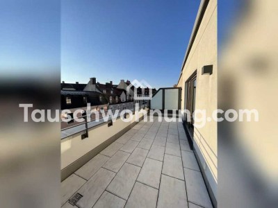 Tauschwohnung: Neubau mit Dachterrasse und Einbauten direkt andere Isar