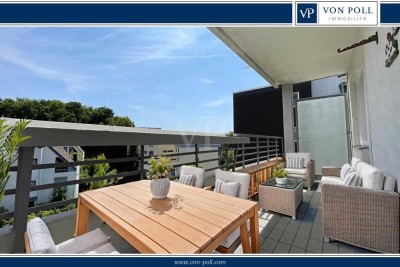 VON POLL - FRIEDRICHSDORF: Barrierefreies Wohnen mit Sonnenbalkon in gepflegter Wohnanlage
