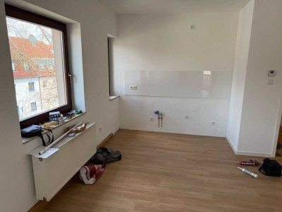 helle und neu renovierte Wohnung mit Balkon