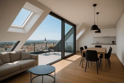 Leben über den Dächern von Korneuburg – Ihr neues Zuhause mit Stil und Weitblick