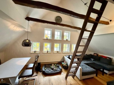 Neuwertige 2-Raum-Wohnung mit Gartennutzung unf Terrasse und Einbauküche in Kirchhundem