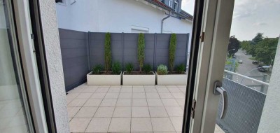 3-Zi. Maisonette mit Dachterrasse, TG-Platz & Fernwärme – Kornwestheim, 63 m², vermietet
