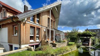Traumhaftes Öko-Holzhaus mit Einliegerwohnung