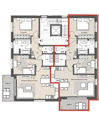 Moderne 3-Zimmer-Wohnung in gefragtem Neubau