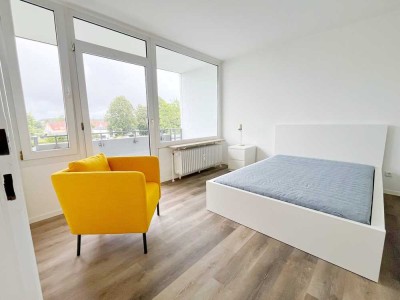 Möblierte WG-Zimmer mit Balkon inkl. gemeinsamer Küche & Bad - verkehrsgünstig in Landsberg