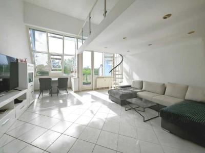 2-Zimmer-Galeriewohnung mit Westterrasse und TG-Stellplatz
