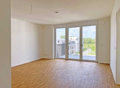 Sofort einziehen: Lichtreiche 4-Zimmer-Wohnung mit sonnigem Balkon im 3. OG der Mühlenau Gärten