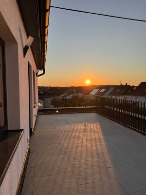 3-Zimmer Neubauwohnung mit Dachterrasse in Wasseralfingen