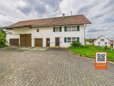Sanierungsbedürftiges Bauernhaus mit viel Potenzial in Geretshausen