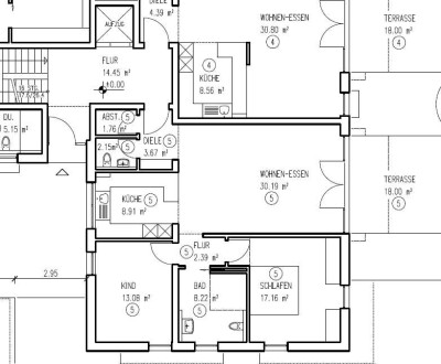 3-Zimmer Erdgeschosswohnung Barrierearm in Guntersblum