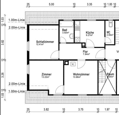 Gemütliches Dachgeschoss-Apartment in zentraler Lage