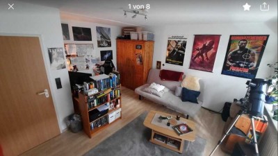 Attraktive 1-Zimmer Wohnung mit Balkon und Einbauküche