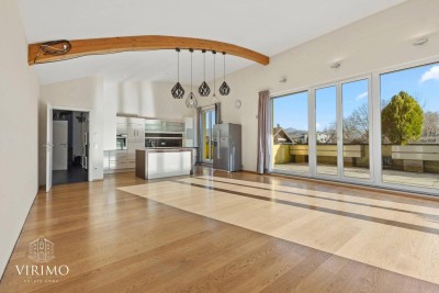 Exklusives Wohnerlebnis: Penthouse mit Gaisbergblick und 2 Tiefgaragen