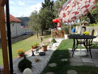 Sonnige 3-Zimmer-Souterrain-Wohnung mit Terrasse in Riedenburg