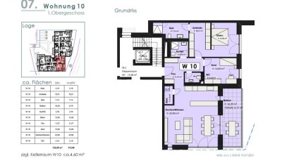 Moderne helle Wohnung im KFW 40 Energiesparhaus Trier mit Top Verkehranbindung Luxemburg