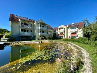 Dachgeschosswohnung mit Südbalkon *Schwimmteichnutzung *Umbau zu 4-Zimmer-WHG möglich