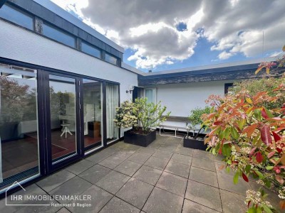 Maisonette über den Dächern von Hannover – 206 m² mit Sauna, Atriumterrasse & Panoramablick