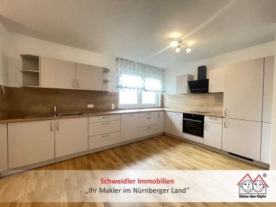 Garten in der City! 2-Zimmer-Eigentumswohnung mit EBK, Garten & Tiefgaragenstellplatz in Lauf