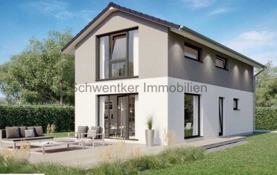 Einfamilienhaus mit Grundstück / monatl. Rate 1.287,-- incl Fördermittel / Einbauküche PV- Anlage /