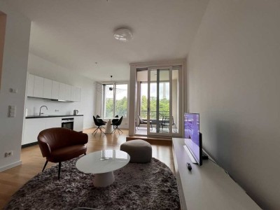 Mitte: 2-Zi-NB-Wohnung - WASSERBLICK - 71 m² - 2 TERRASSEN, EBK LUXUS Bad - per SOFORT zu VERKAUFEN