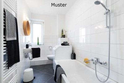 Renovierte 3-Zimmer-Erdgeschosswohnung!