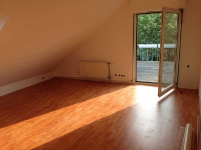 Gepflegte, helle 2 Zi.-Whng., mit großer Dachterrasse