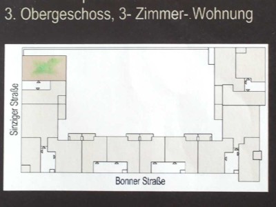 Quartier Reiterstaffel - 3-Zimmer Whg. 3.OG. Balkon / Keller / Tiefgaragen Stellplatz