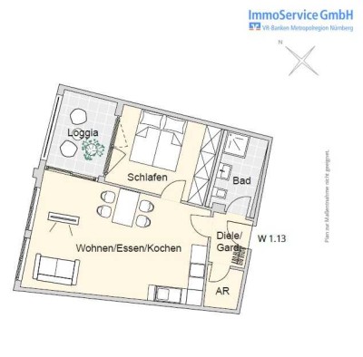 Ansprechende Wohnanlage im Nürnberg Nord: 60 stilvolle Neubau-ETW und 10 Büroeinheiten in Stadtlage!