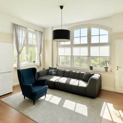 Moderne 4-Zimmer Wohnung in Gründerzeit-Villa mit großem Balkon und Stellplatz