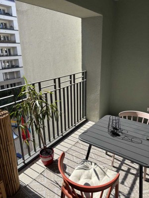 3-Zimmer Wohnung -Ostend, Neubau, Loggia, Stellplatz
