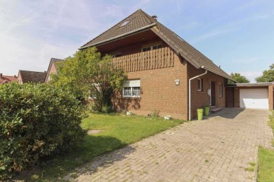 Nordseefreunde aufgepasst! Geräumiges Einfamilienhaus mit großem Garten