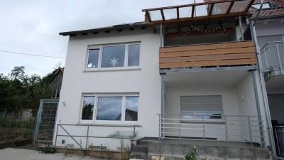 Schöne 3-Zimmer-EG-Wohnung mit Balkon in Rutesheim