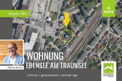 Generalsanierte 2 Zimmerwohnung im 2. Obergeschoss