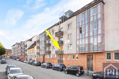 Kapitalanlage oder Eigennutzung: 2-Zimmer Wohnung mit Balkon in zentraler Lage von Kiel
