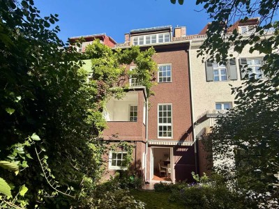 Juwel in Nymphenburg – großes 6,5 Zi.-RMH in der Villensiedlung Gern, möbliert + Vermietung auf Zeit