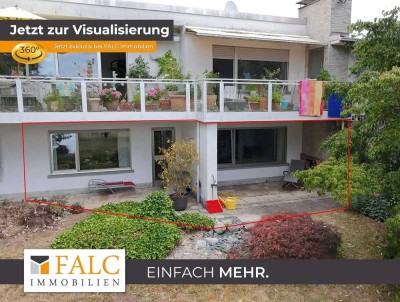 Wohnung mit Garten