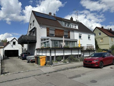 ***Alles nur nicht gewöhnlich***208 m² Wohn-Nutzfläche***Gartenterrassenwohnung in Haunstetten