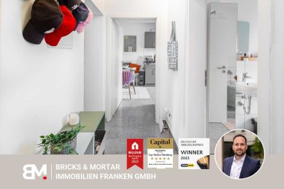 Kernsaniertes Altbaujuwel - Investitionspotenzial in einer 2-Zimmerwohnung mit Balkon & Einbauküche