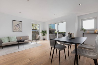 Zweitwohnsitzwidmung - Sanierte 2-Zimmer-Wohnung mit Balkon &amp; Bergblick auf die Schmittenhöhe