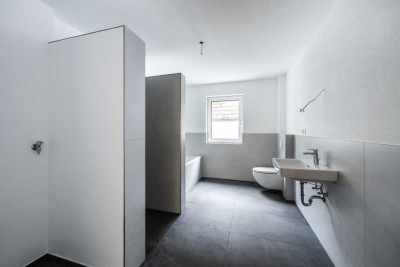 Außergewöhnliche Neubauwohnung in KfW 40 Bauweise mit Gartenanteil