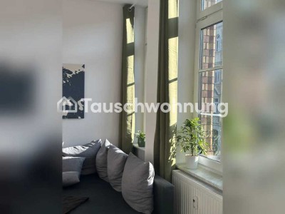 Tauschwohnung: Sonnige 2-Raum Wohnung nahe Karl-Heine-Kanal