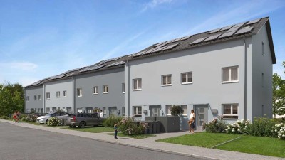 Im Bau: 8 Reihenhäuser in HD Bergheim-West