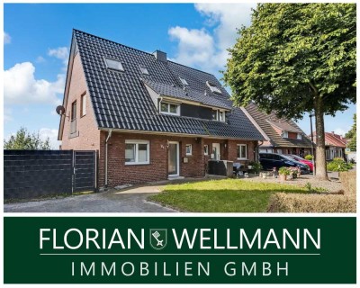 Ibbenbüren - Laggenbeck | Modernisierte DHH mit Südterrassen, großem Souterrain und Stellplätzen