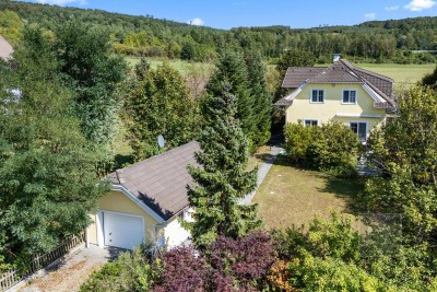GROSSZÜGIGES EINFAMILIENHAUS – IDYLL IM WIENERWALD