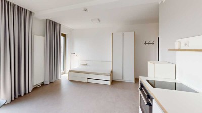 Kompaktes Studentenapartment im Studio 152 – voll möbliert