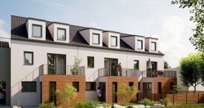 **Baubeginn erfolgt!** Reihenmittelhaus mit 5 Zimmern mit Balkon & Terrasse