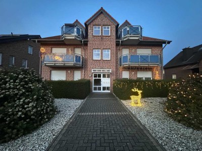 Helle 3-Zimmer Erdgeschoss Wohnung mit Terasse in Straelen