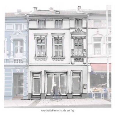 Voll saniert & historisch wertvoll! Wohnhaus mit Gewerbe-Einheit nähe Marienplatz in Rheydt/ MG.