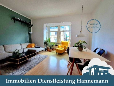 eleganter Altbau 4 Zi., ca. 96 m², 3.OG, Wohnküche, Veranda, saniert mit neuem Badezimmer, lick ...