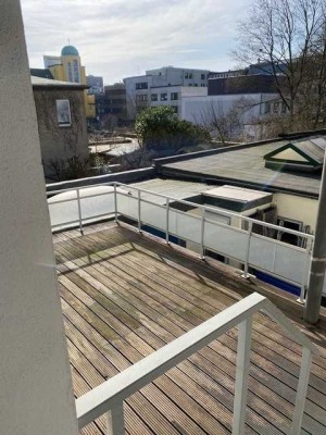 3 ZKDB, Terrasse  Nähe Deutsche Bank-Krefelder Innenstadt